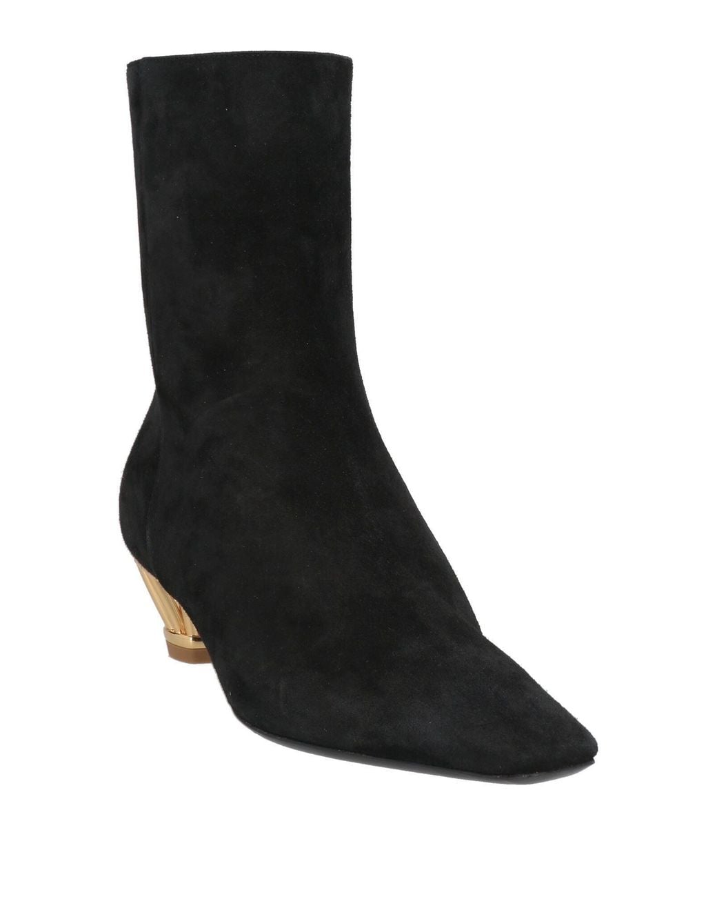 Ferragamo Black Ankle Boots Calfskin