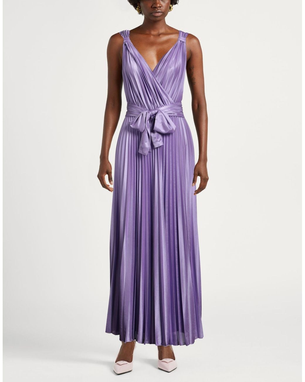MAX&Co. Purple Maxi Dresses