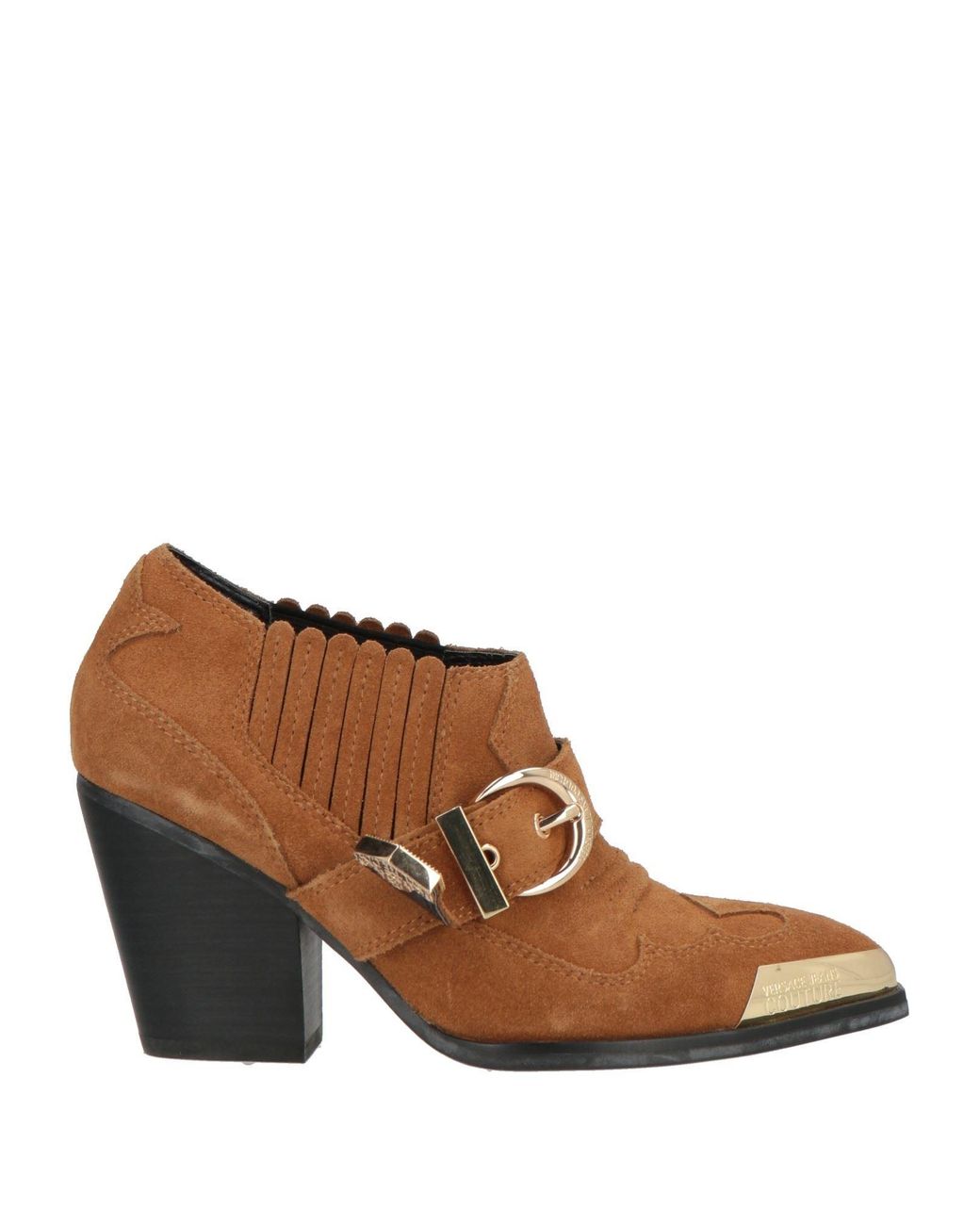 Versace Jeans Couture Brown Ankle Boots