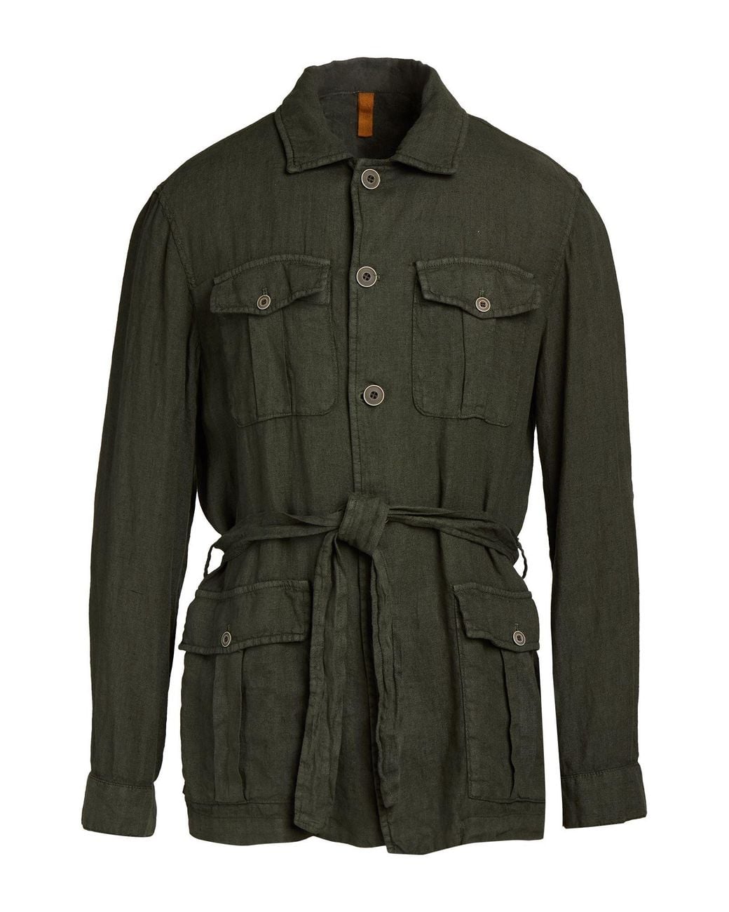 Gazzarrini Green Jacket Linen for men