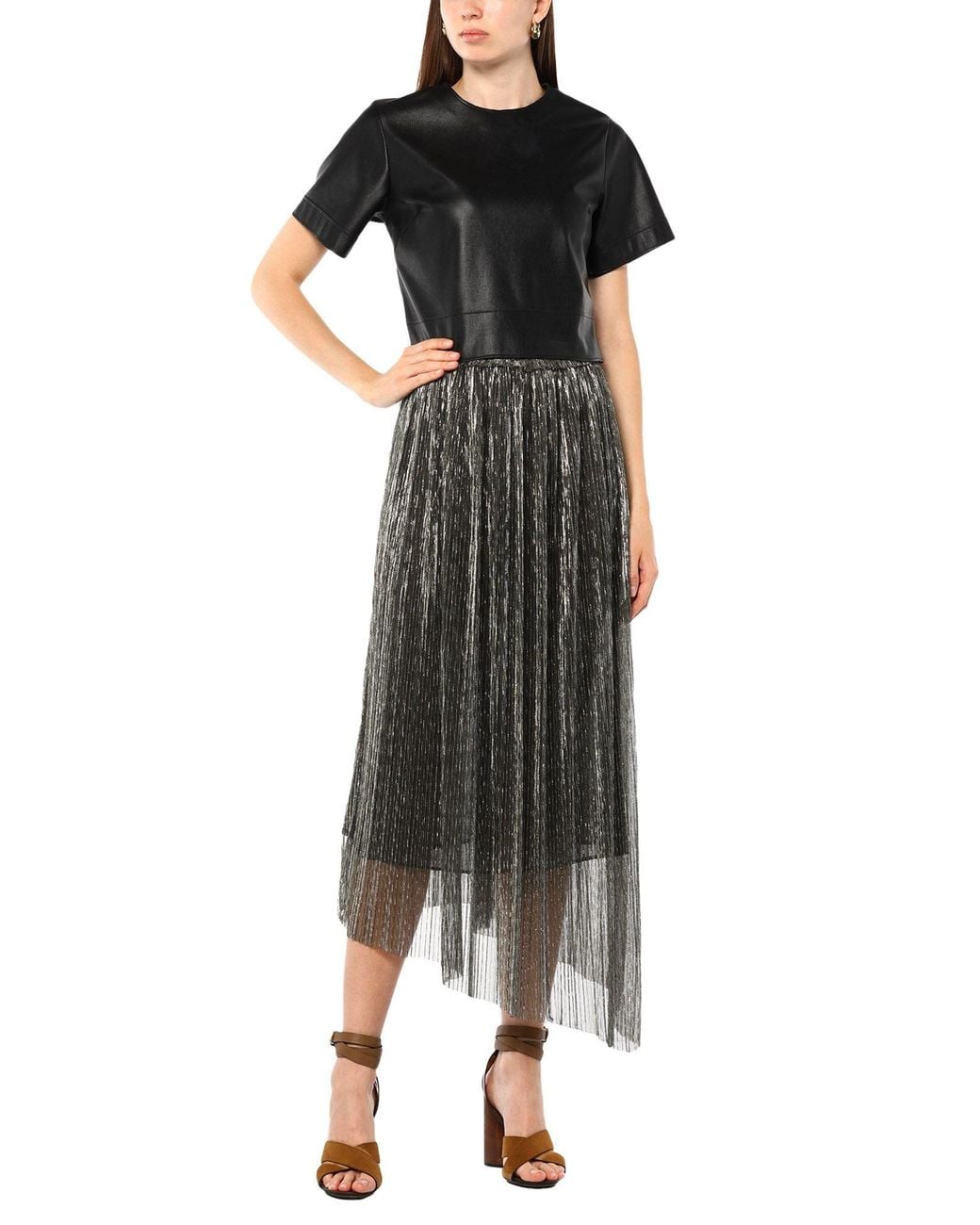 Isabel Marant Gray Midi Skirt