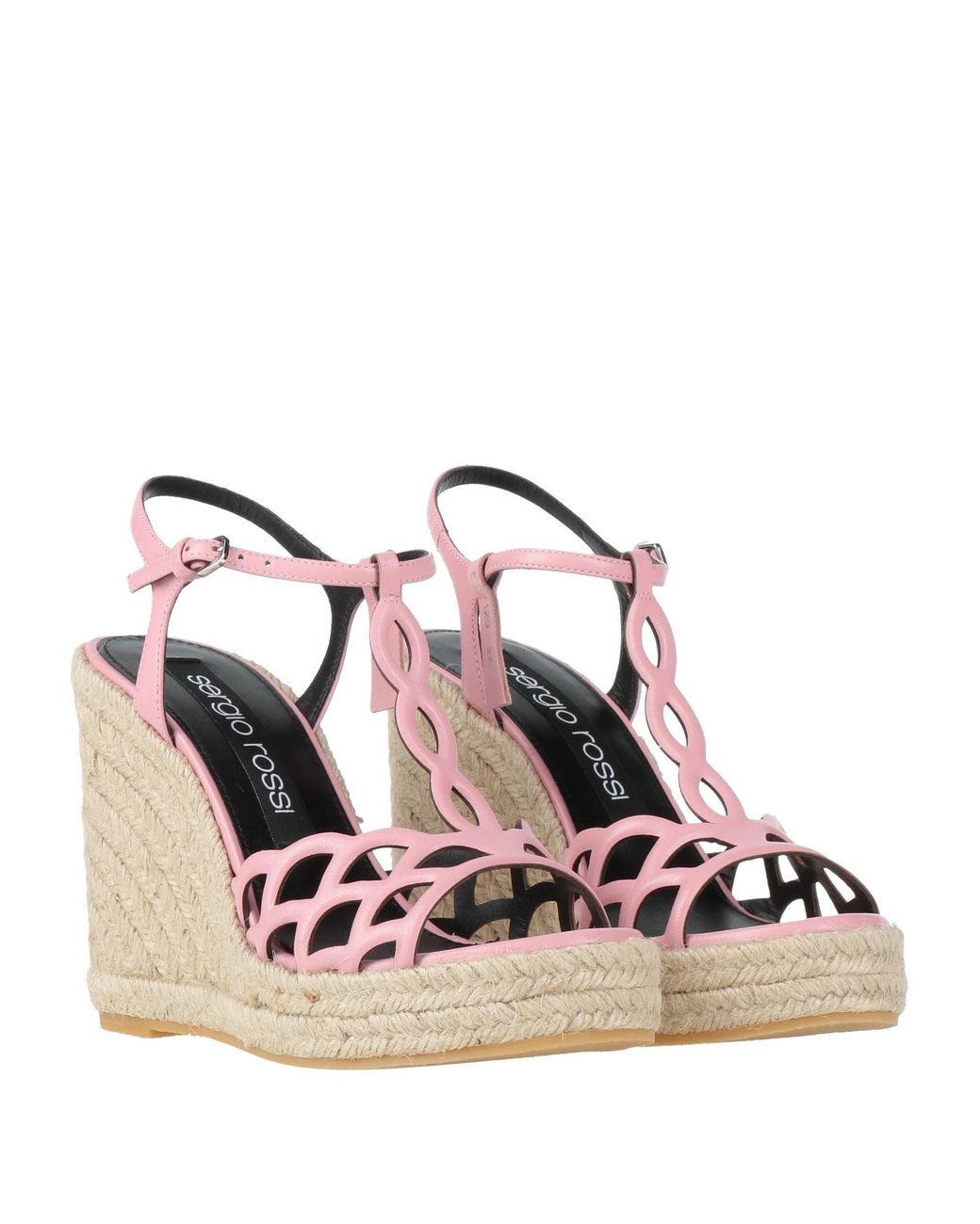 Sergio Rossi Pink Espadrilles