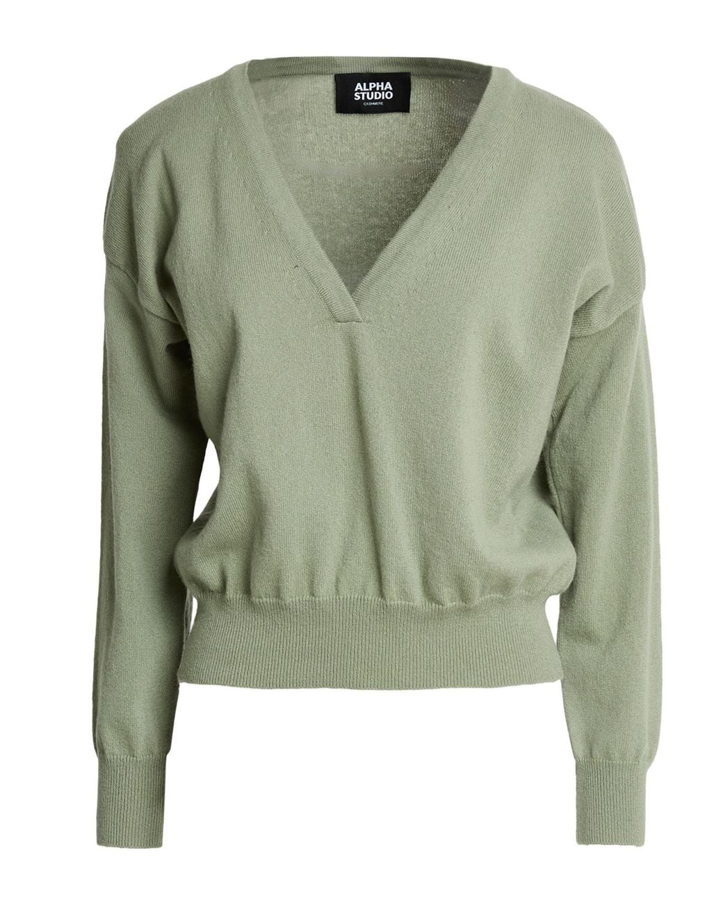 Pullover Alpha Studio de color Green
