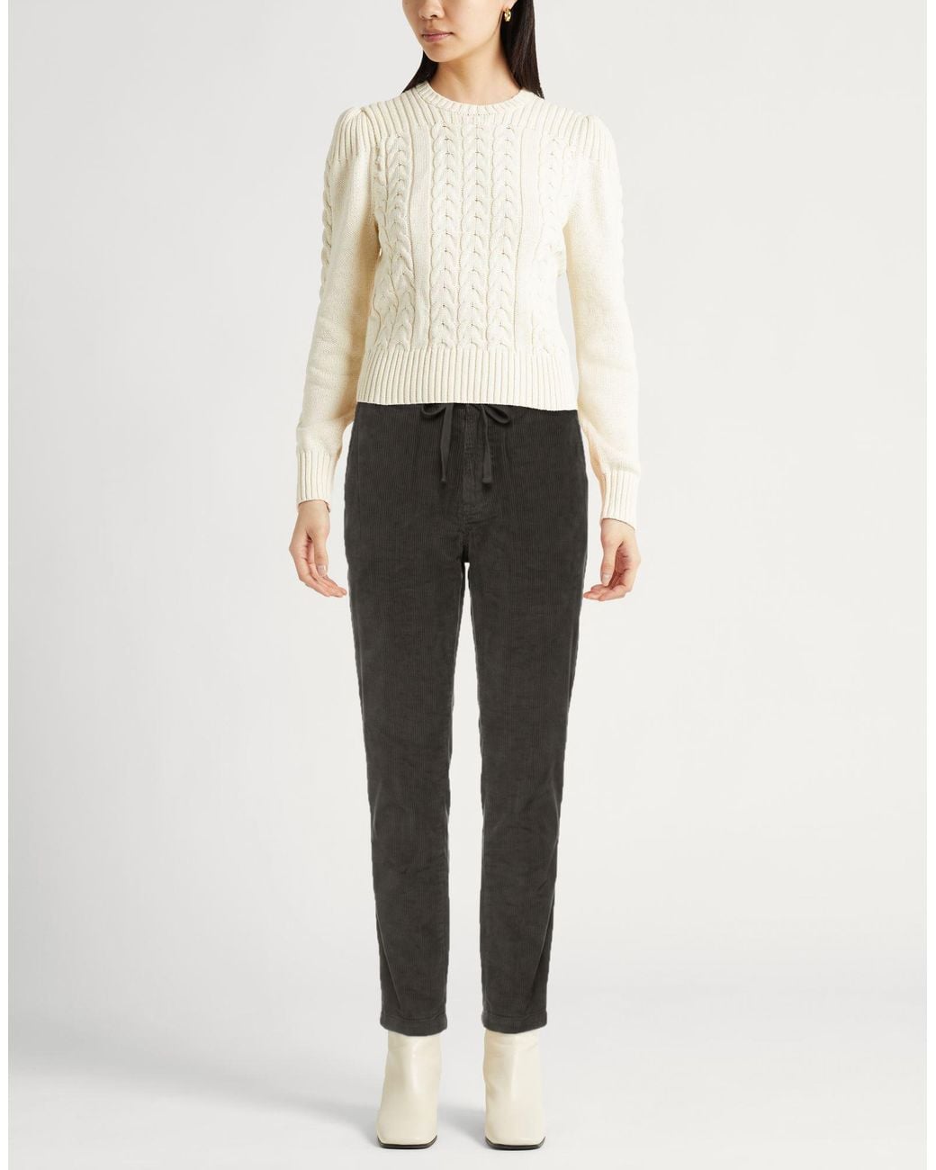 Crossley Gray Pants Cotton
