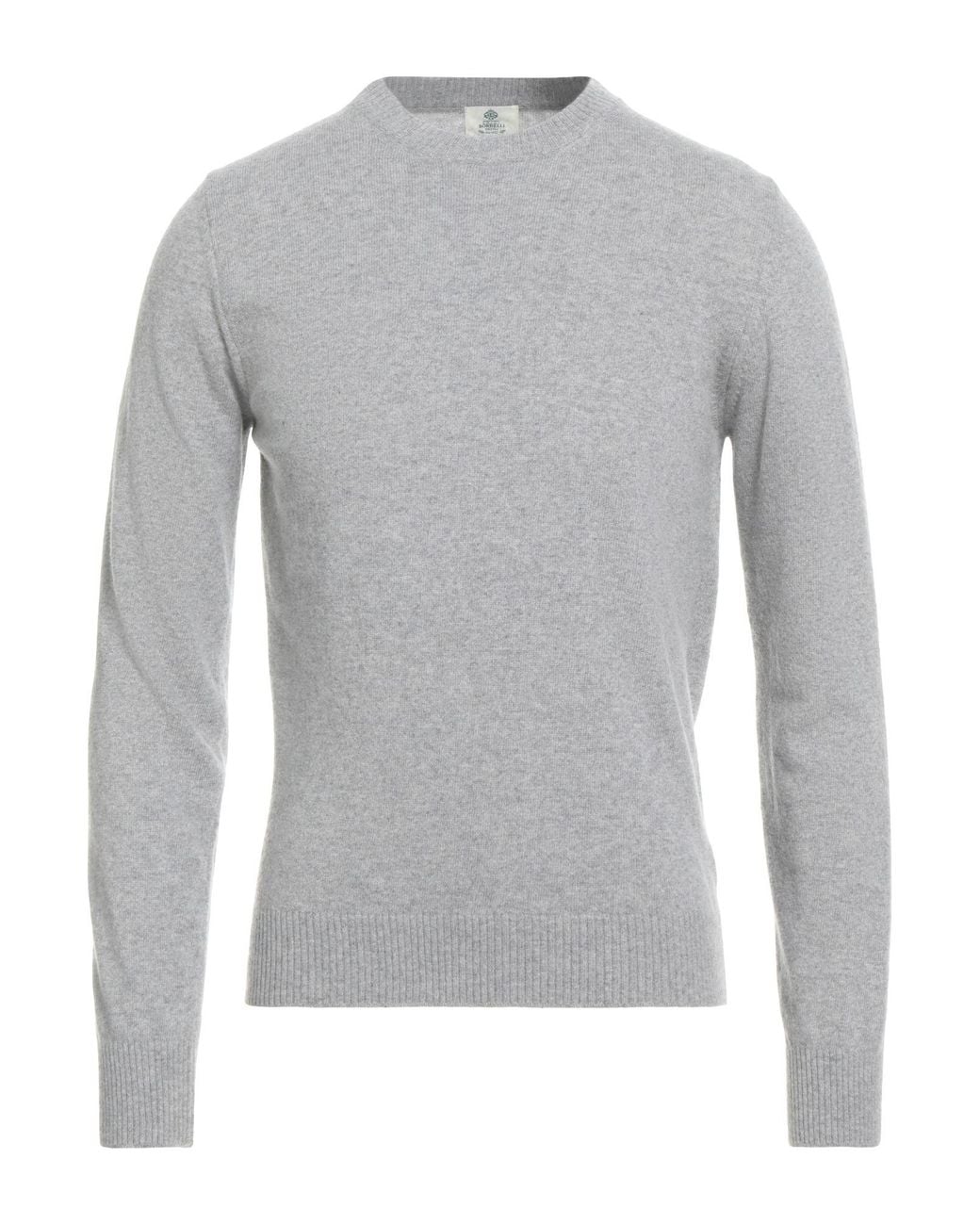 Pullover Luigi Borrelli Napoli pour homme en coloris Gray
