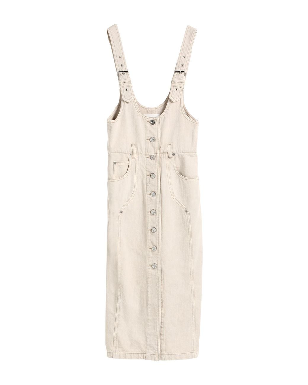 Isabel Marant Natural Dungarees