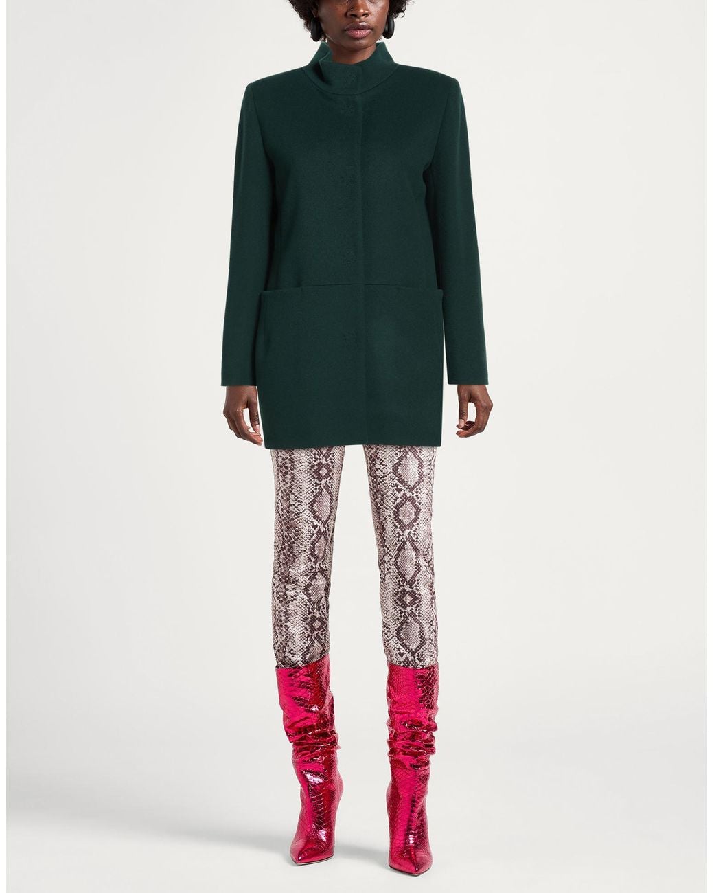 Cinzia Rocca Green Coat