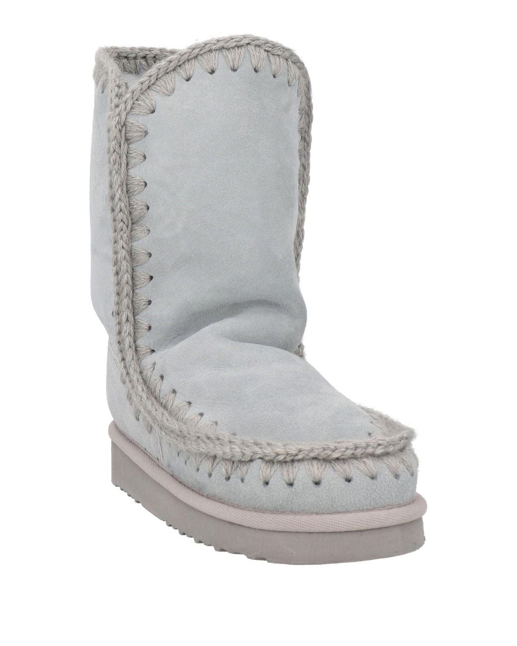 Mou Gray Ankle Boots