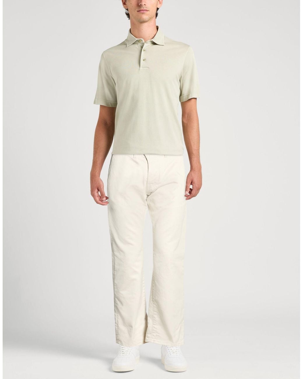 Fortela White Trouser for men