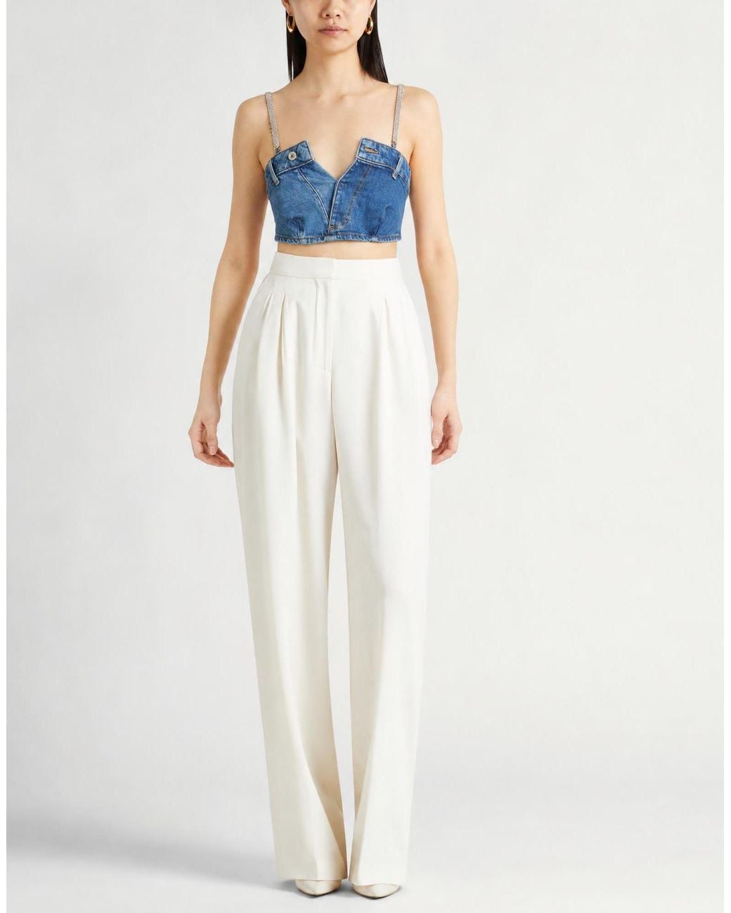 Liu Jo Blue Top Cotton, Elastane