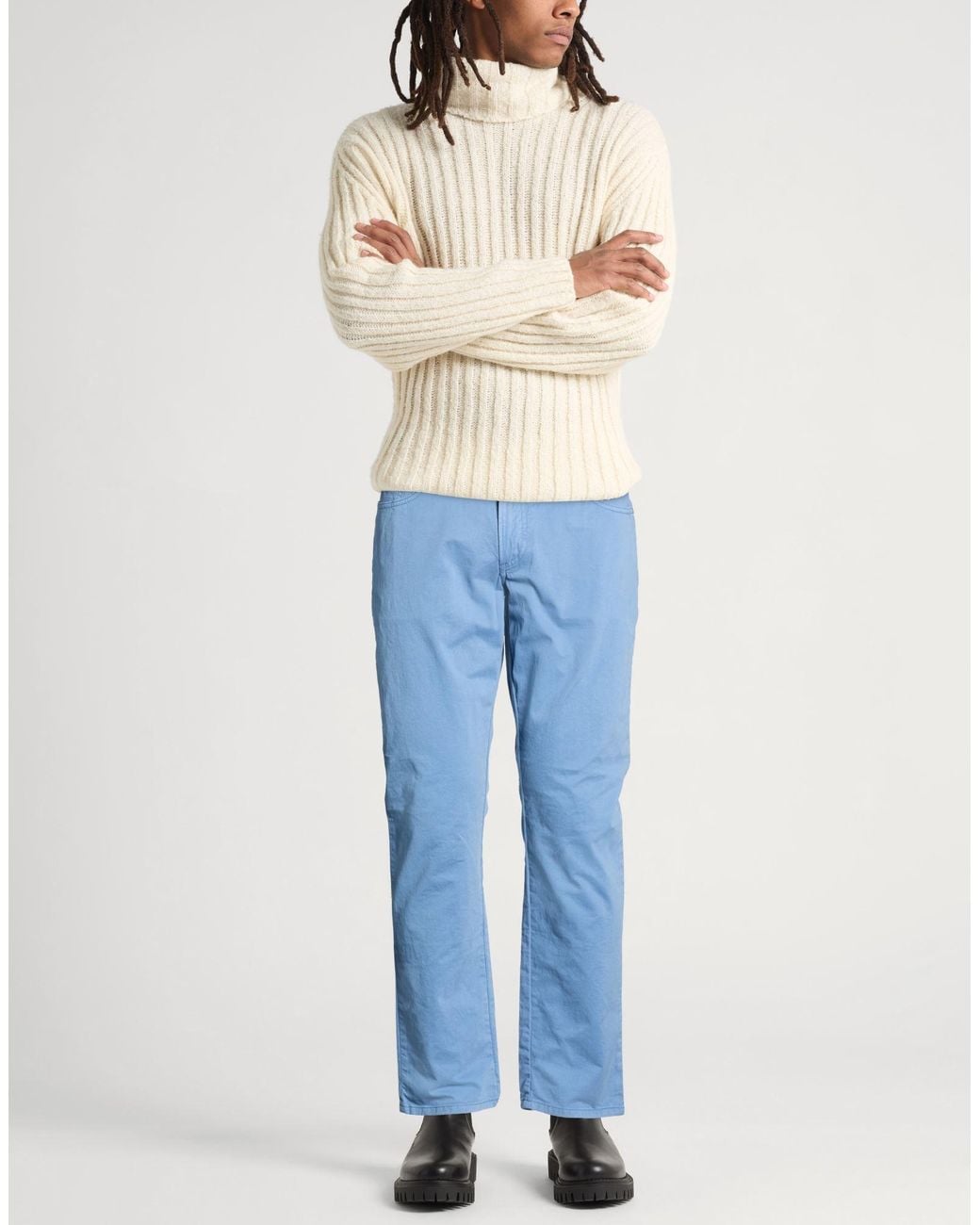 Hackett Blue Pants for men