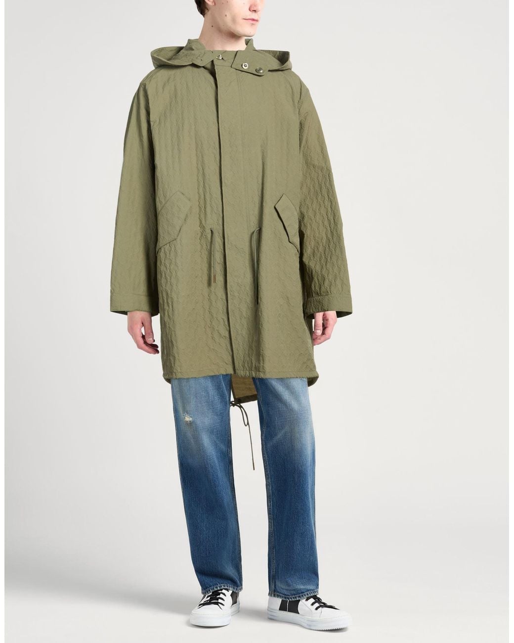 Givenchy Green Overcoats & Trench Coats for men