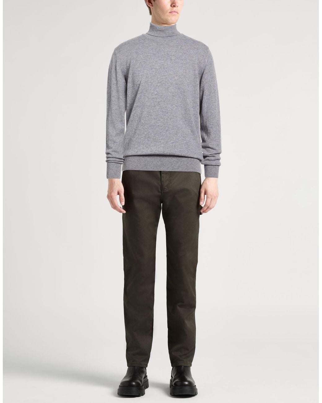 Eleventy Rollkragenpullover in Gray für Herren