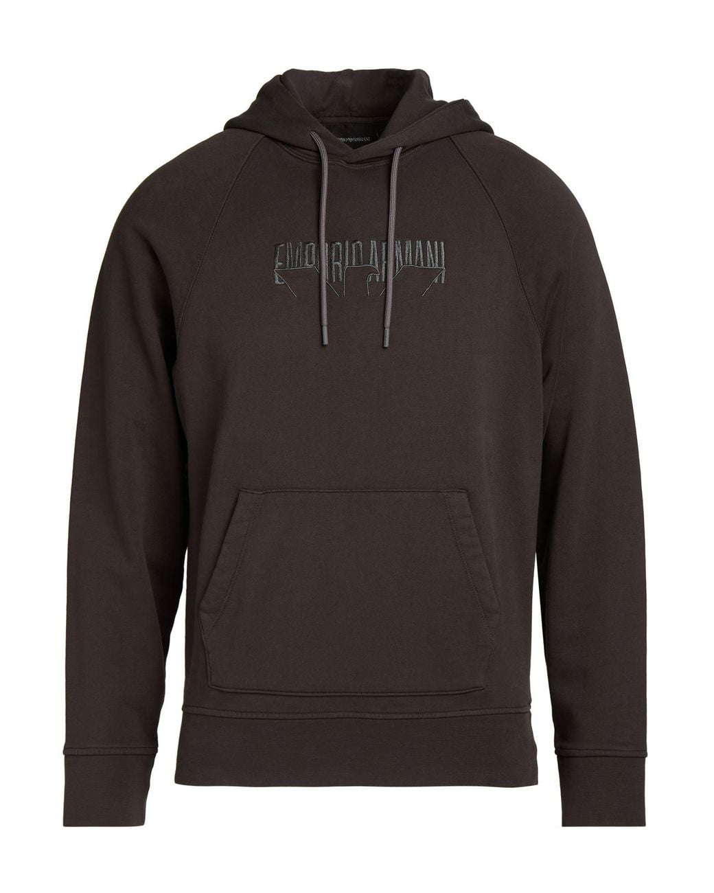 Emporio Armani Gray Sweatshirt Cotton for men