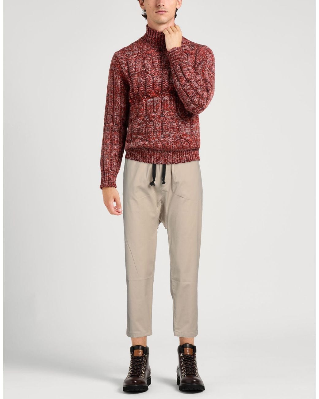 Gaelle Paris Natural Pants for men