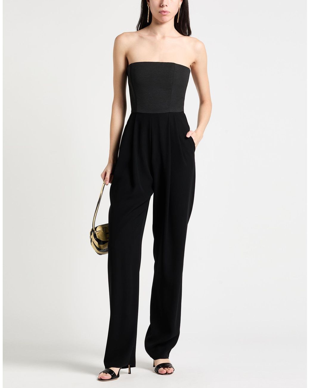 Emporio Armani Black Jumpsuits