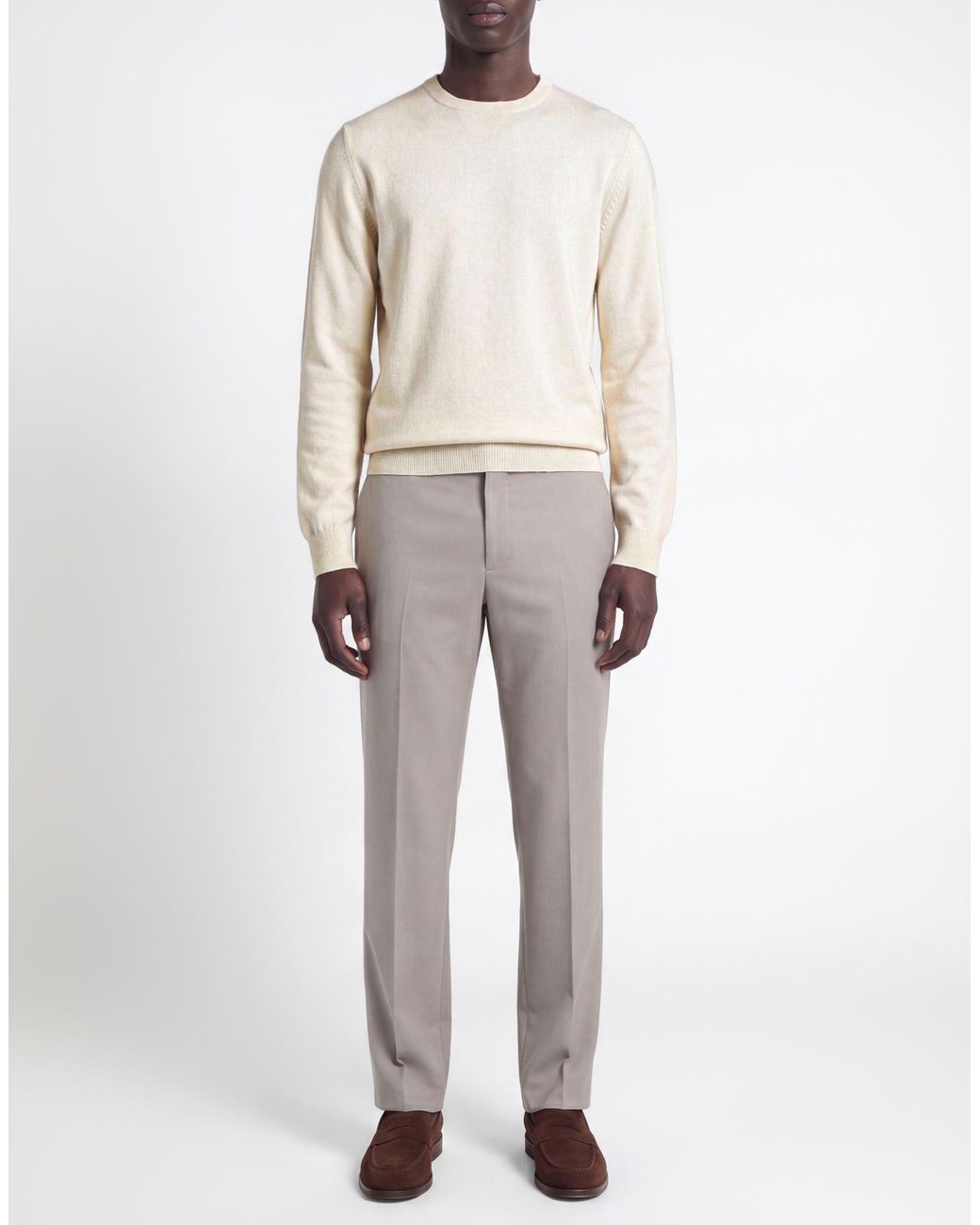 Gran Sasso White Jumper for men