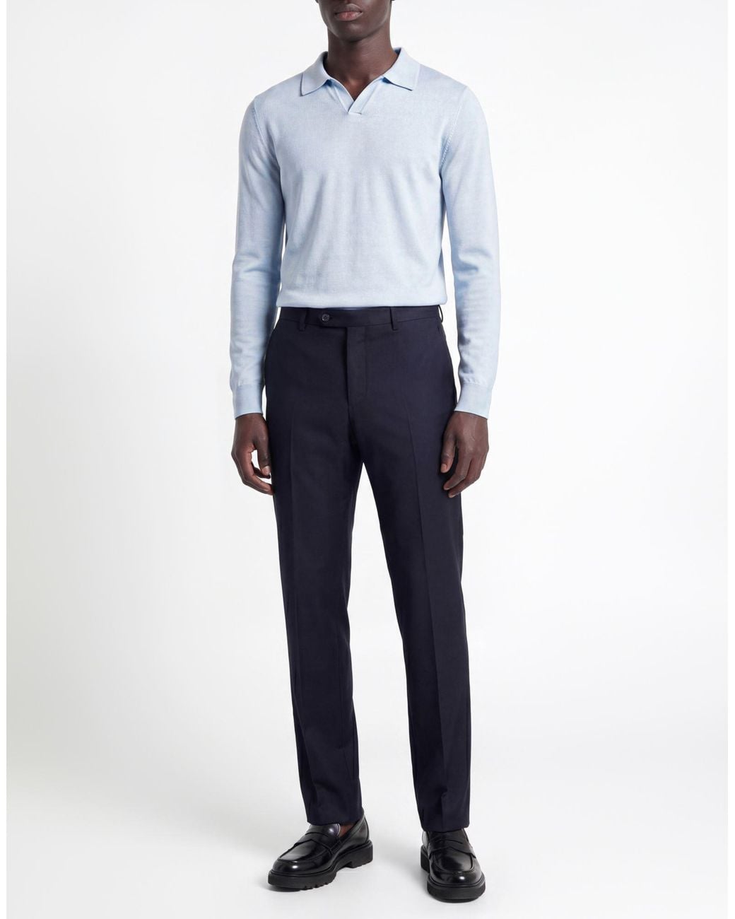 Incotex Blue Pants for men