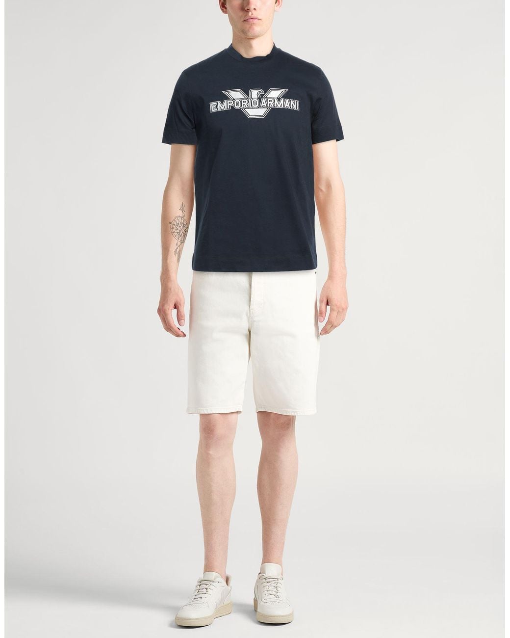Emporio Armani Blue T-shirt for men