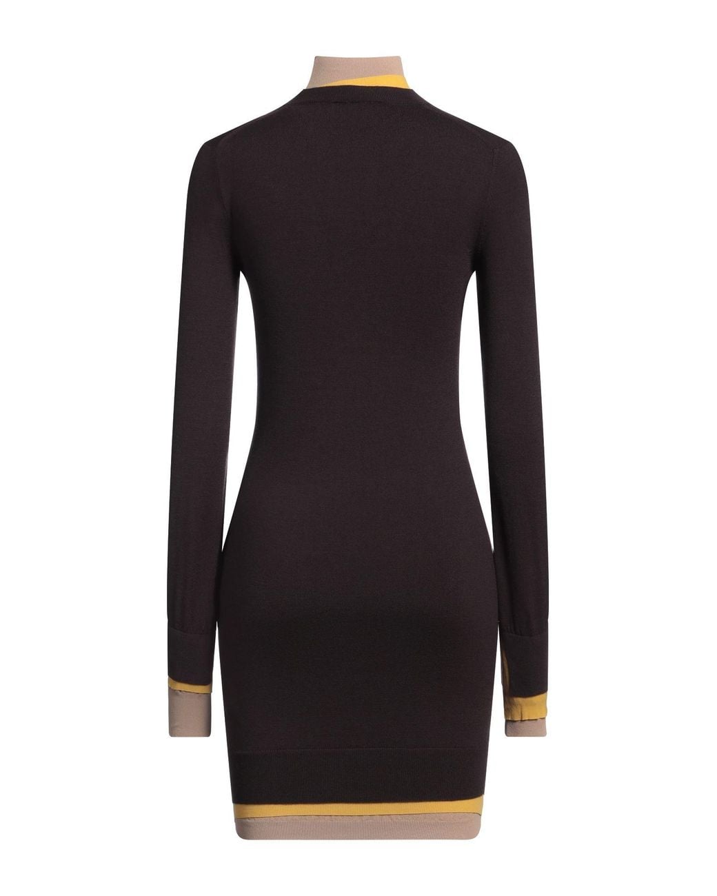 Robe courte Fendi en coloris Black