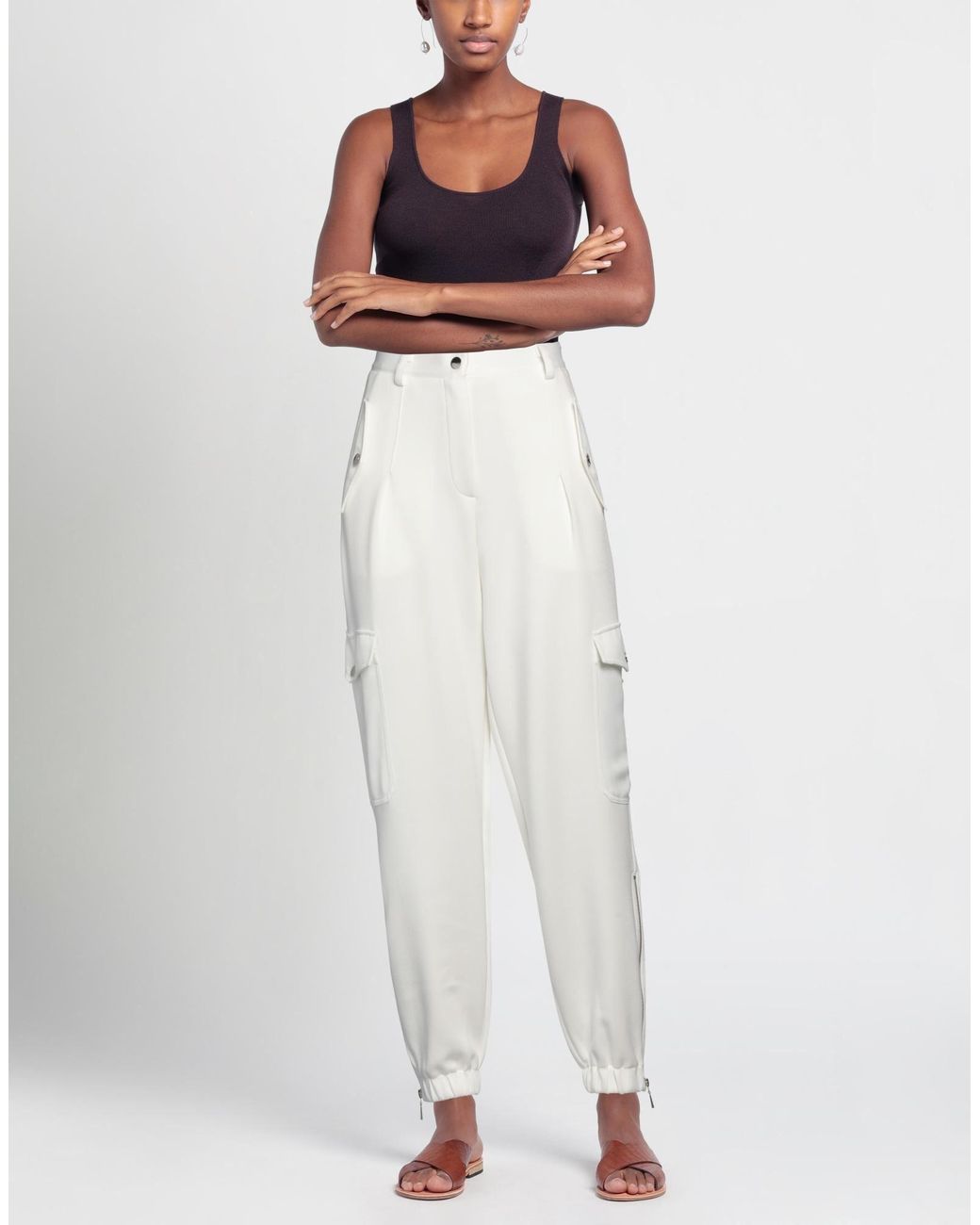 Twinset White Trouser