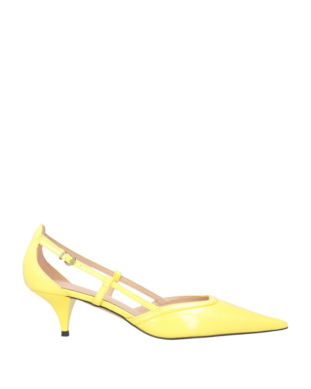 Pinko Yellow Pumps