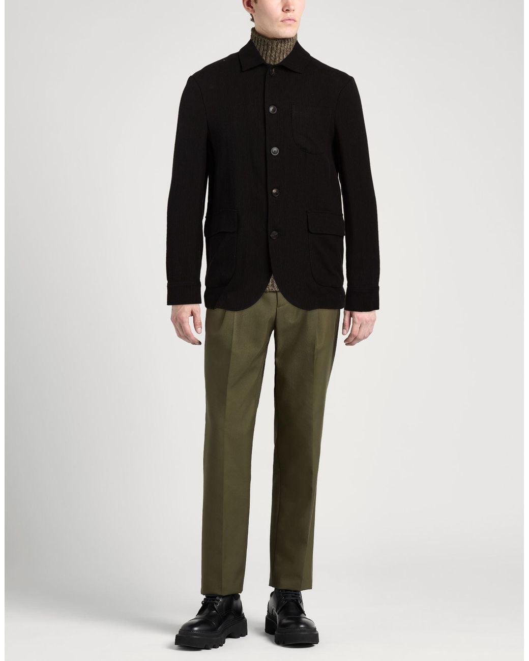 Emporio Armani Black Jacket for men