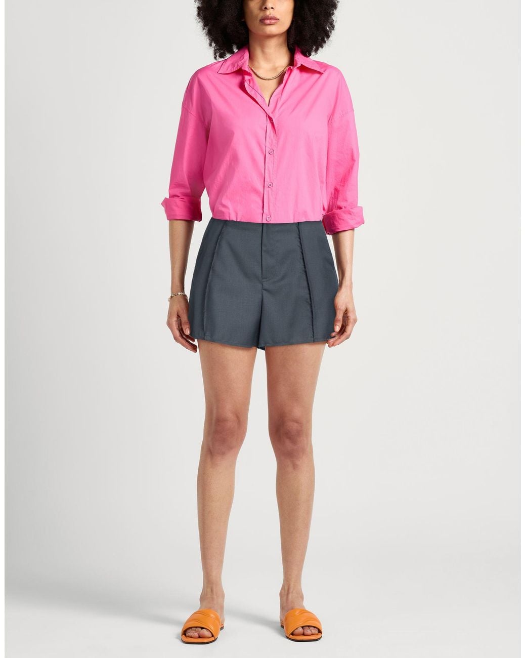 MAX&Co. Blue Shorts & Bermuda Shorts
