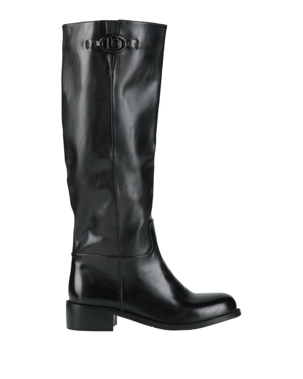 Laura Biagiotti Black Boot Synthetic Material