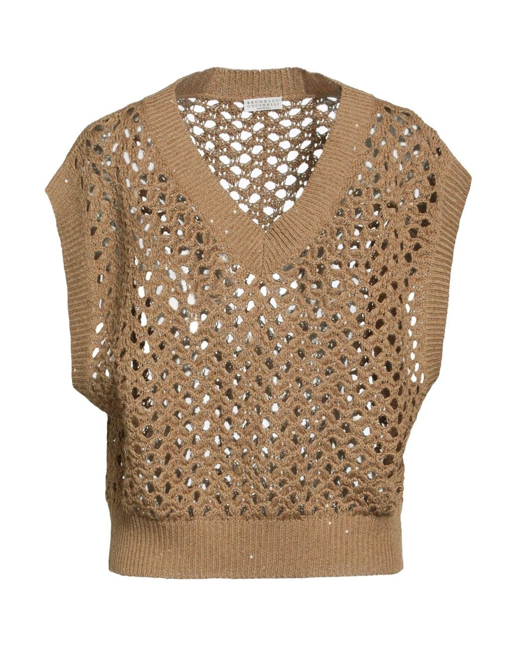 Pullover di Brunello Cucinelli in Natural