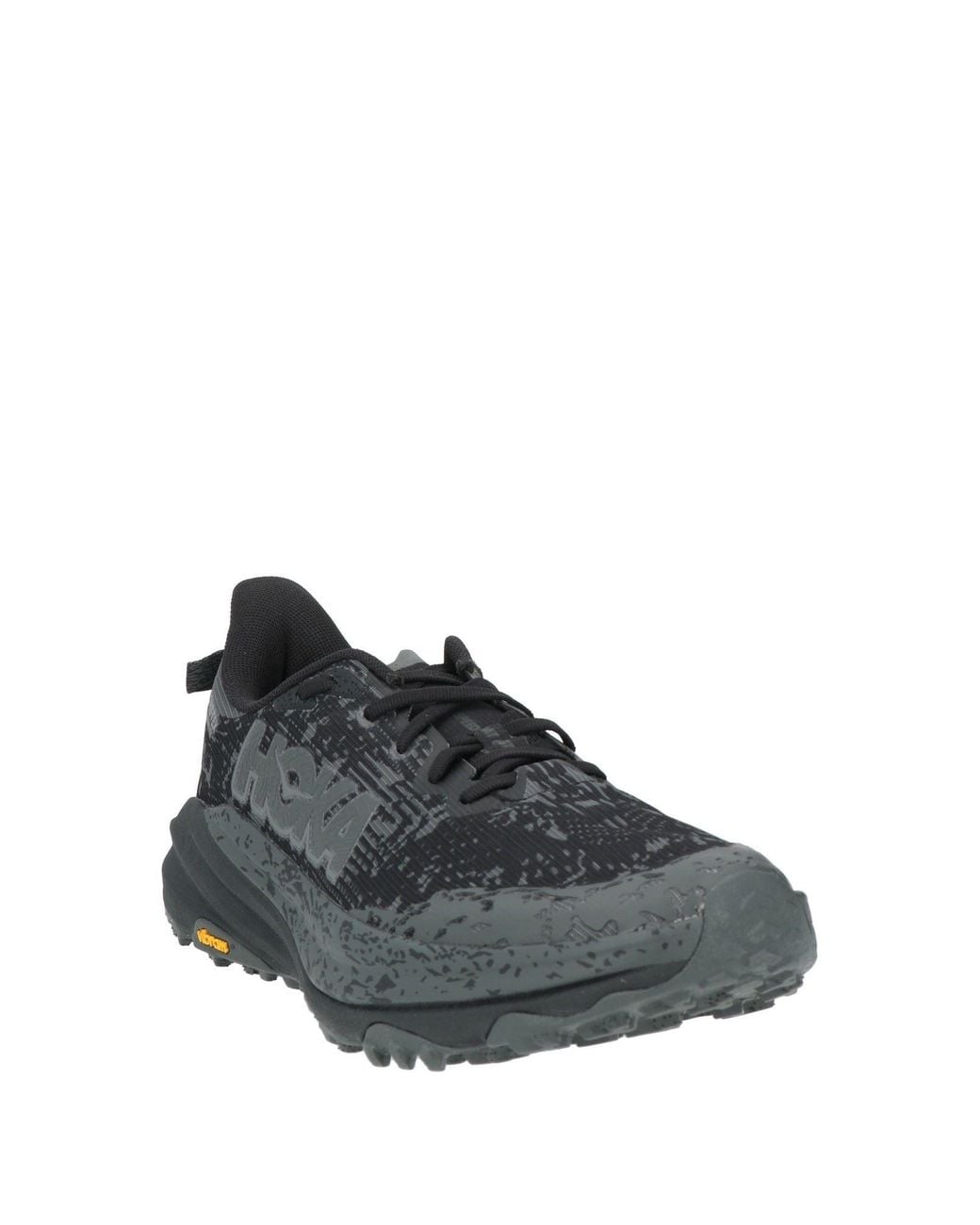 Hoka One One Gray Charcoal Sneakers Textile Fibers for men