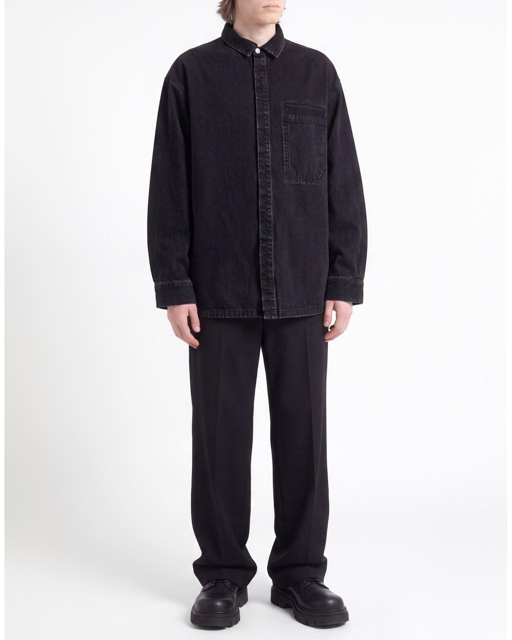 Entire studios Black Jacket for men