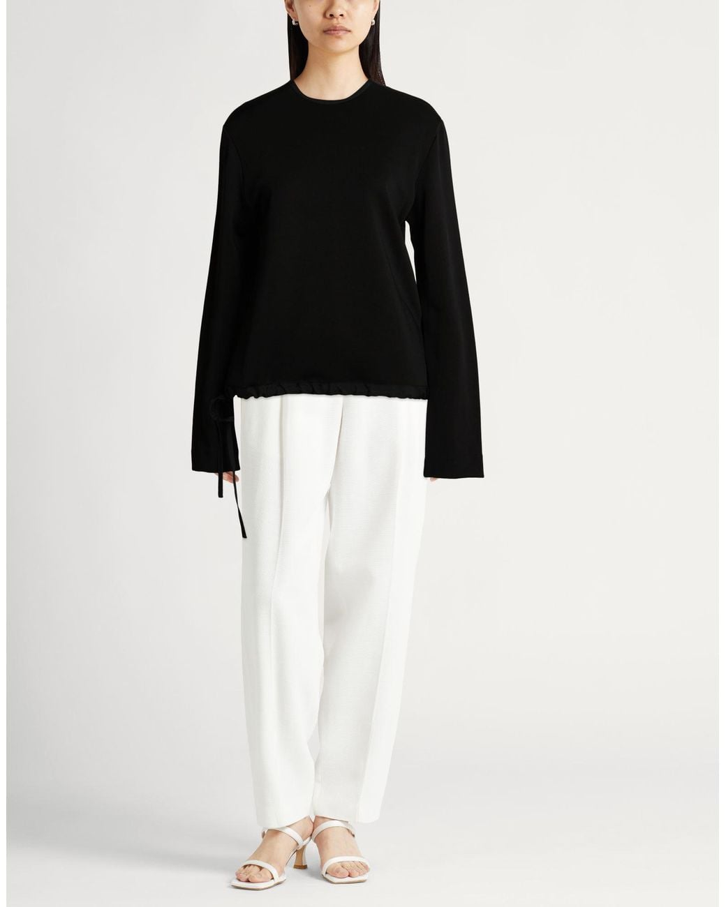 Top di Jil Sander in Black
