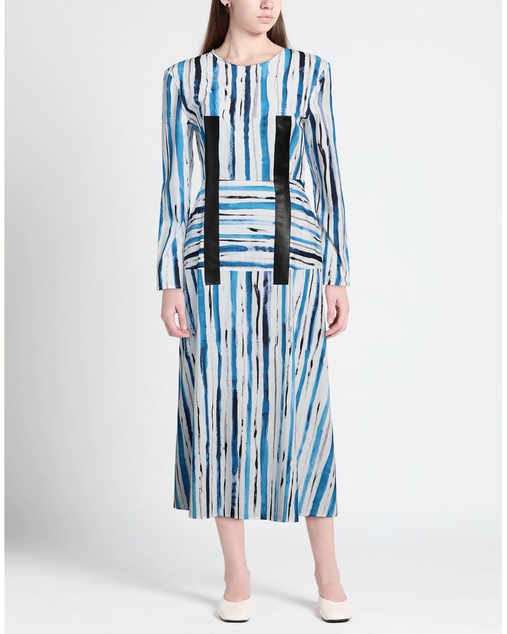 Robe midi Christopher Kane en coloris Blue