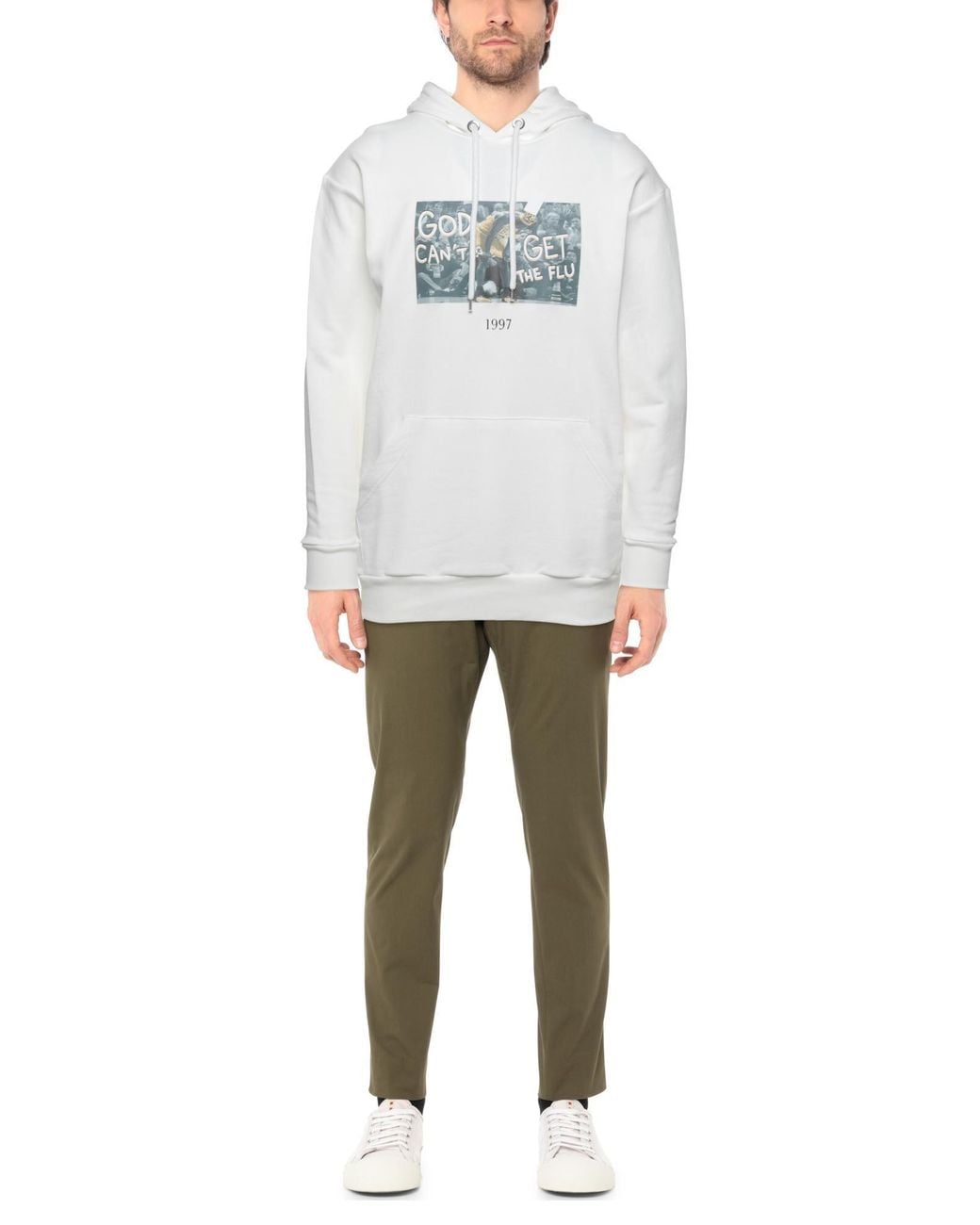 Throwback. Gray Sweatshirt for men
