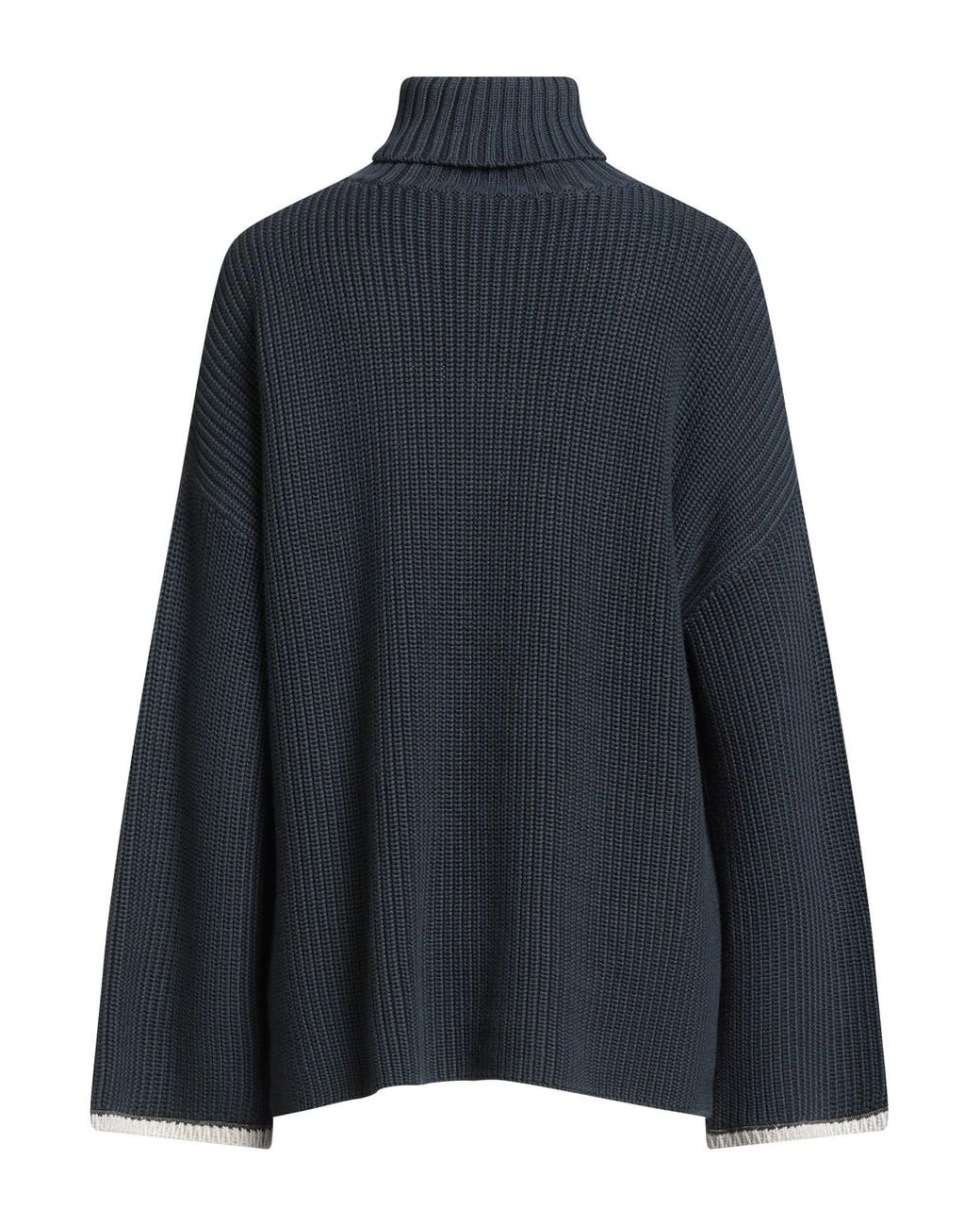 Brunello Cucinelli Blue Turtleneck