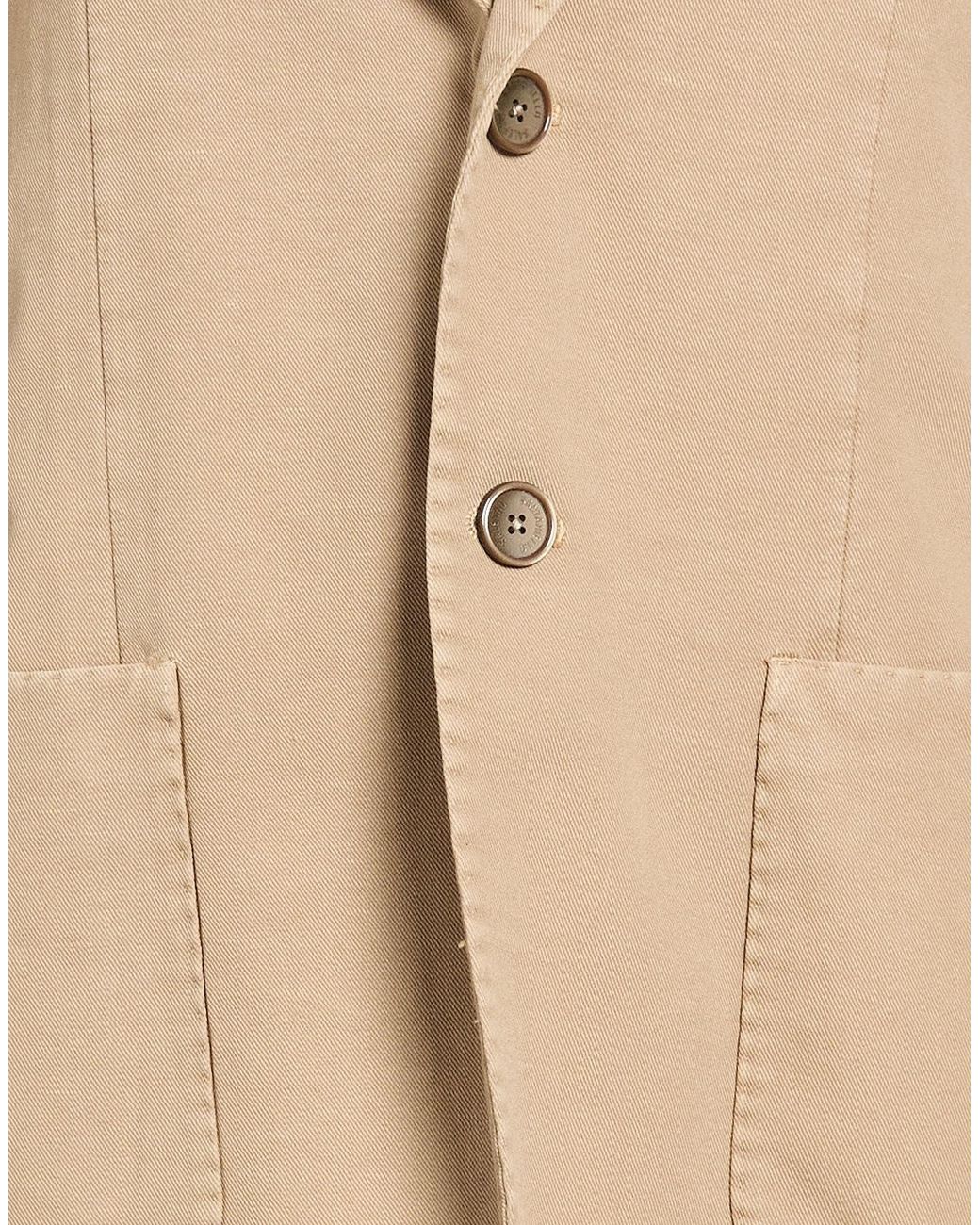 Santaniello Natural Blazer Cotton, Linen for men
