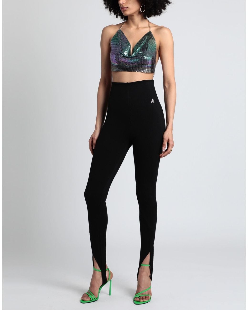 The Attico Black Leggings