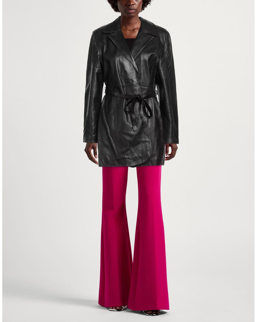 Muubaa Black Jacket Sheepskin