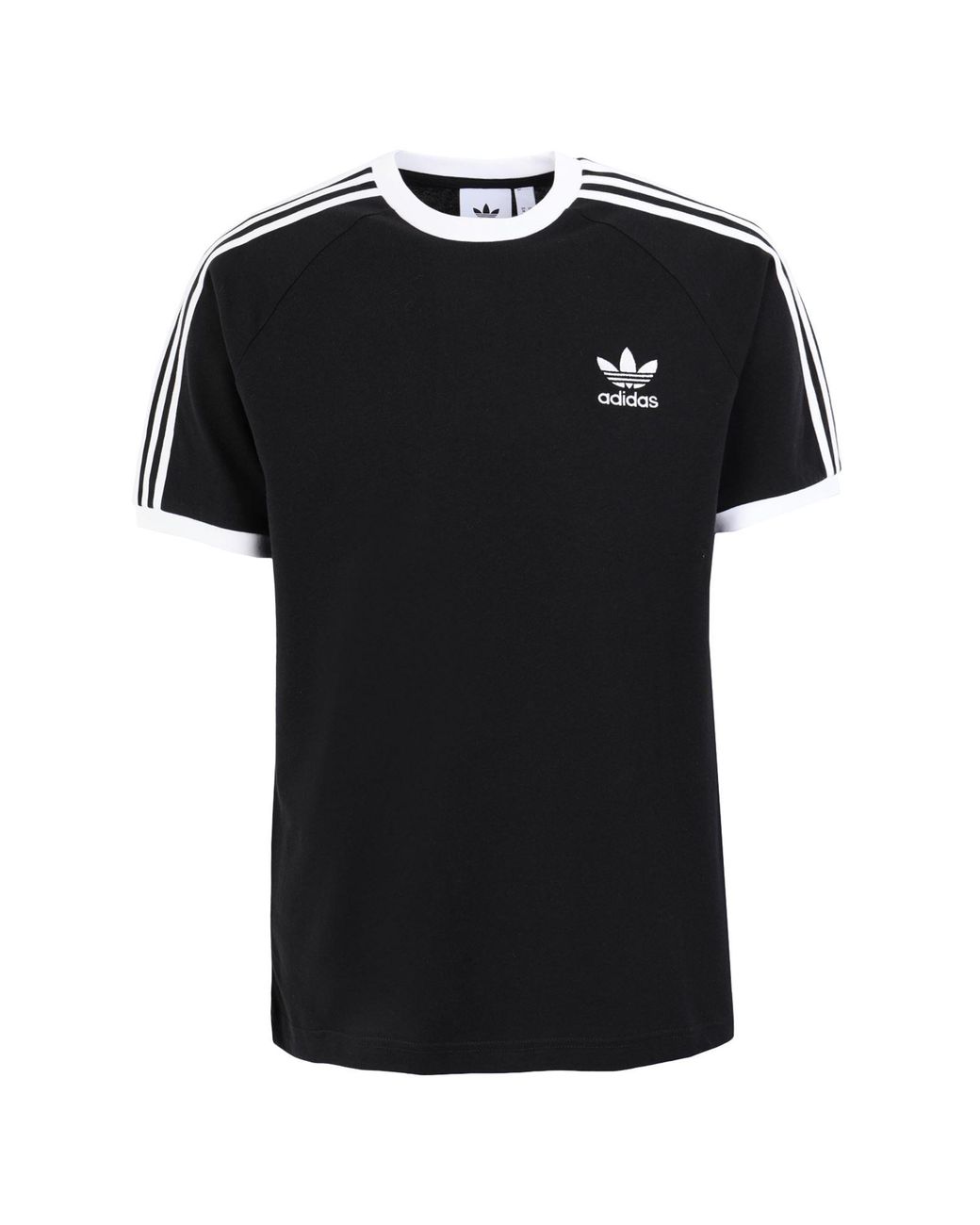 adidas Originals Cotton T-shirt in Black for Men - Lyst