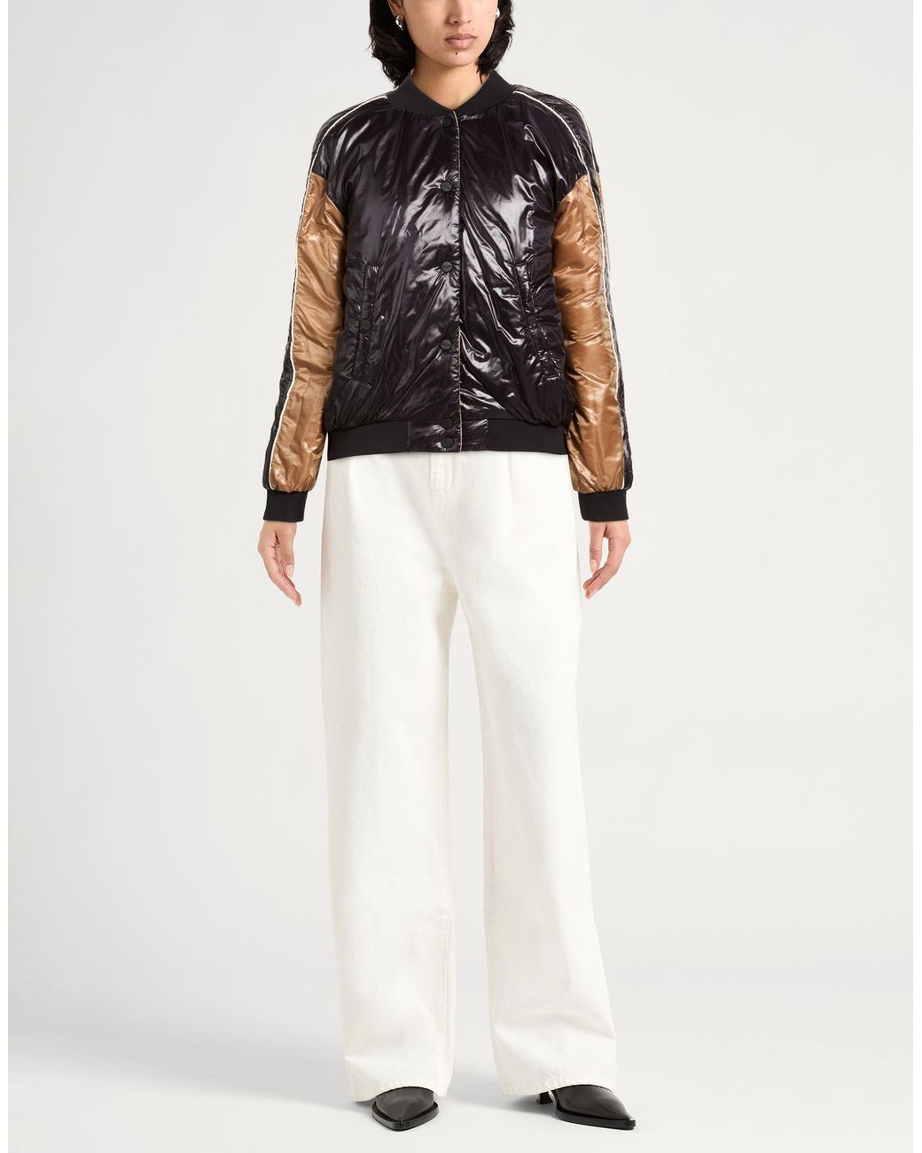 Herno Black Sand Puffer Polyester