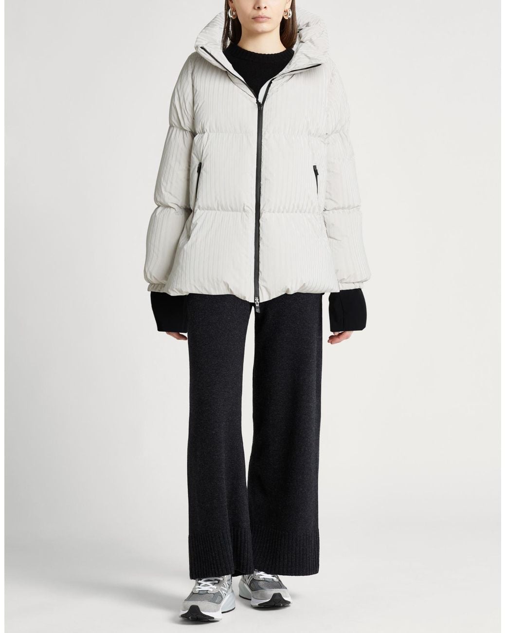 Herno White Puffer Polyamide, Polyurethane
