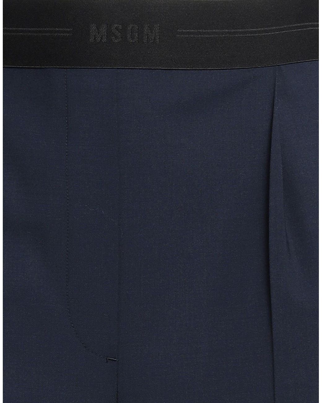 MSGM Blue Trouser