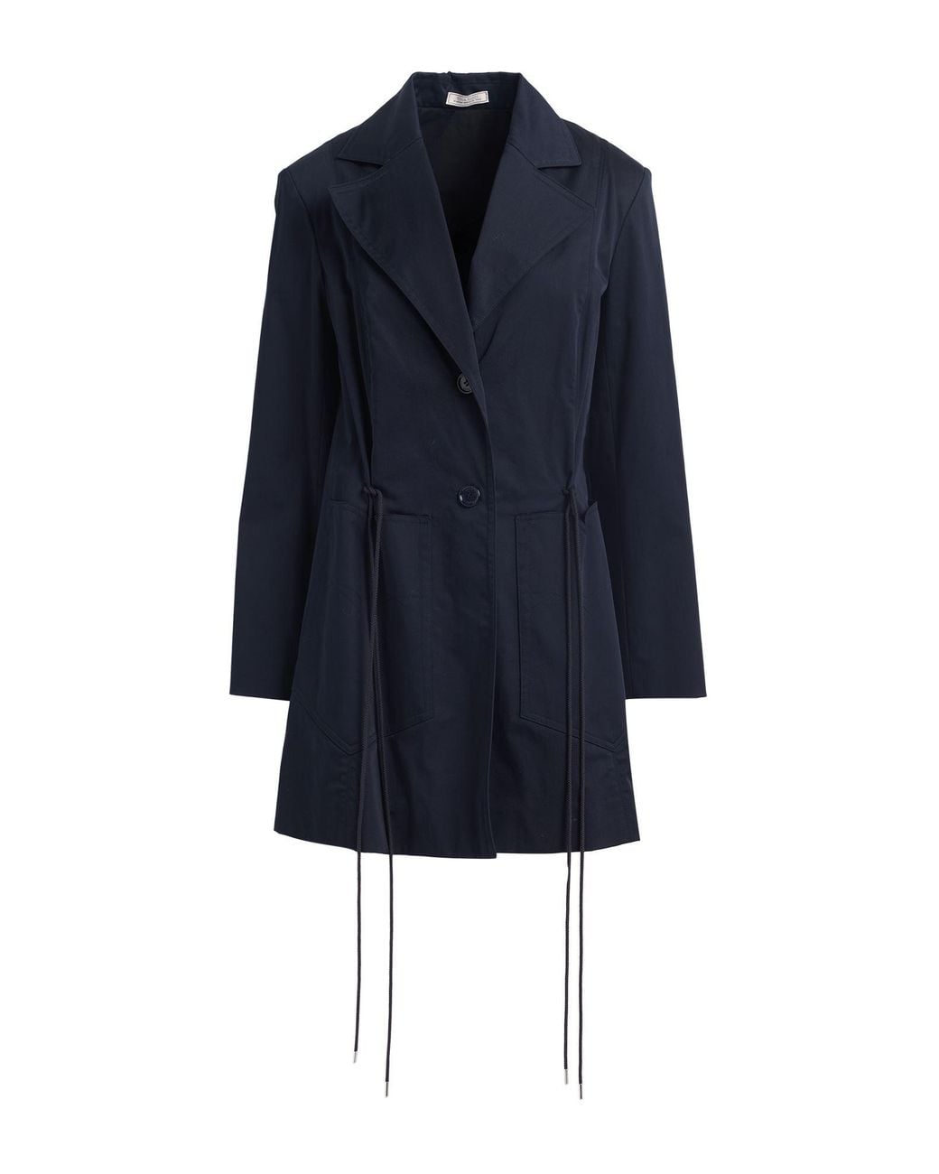 Nina Ricci Blue Overcoat & Trench Coat