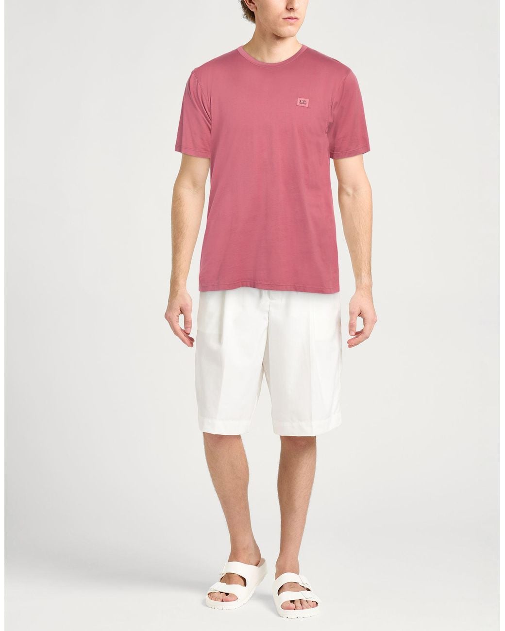 C P Company Pink T-shirt for men