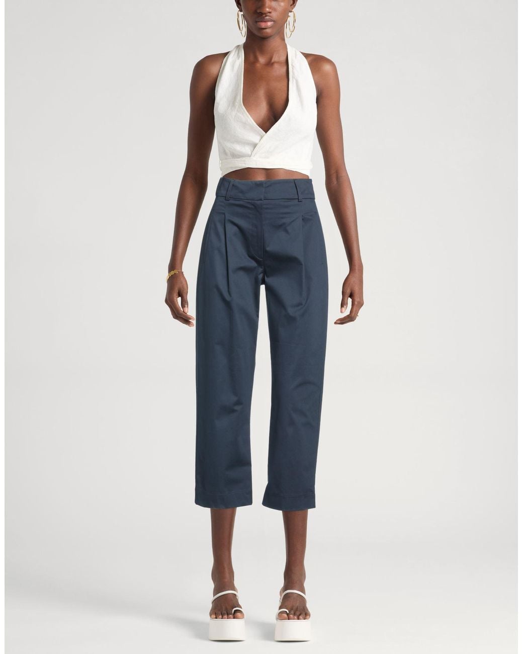 D.exterior Blue Trouser