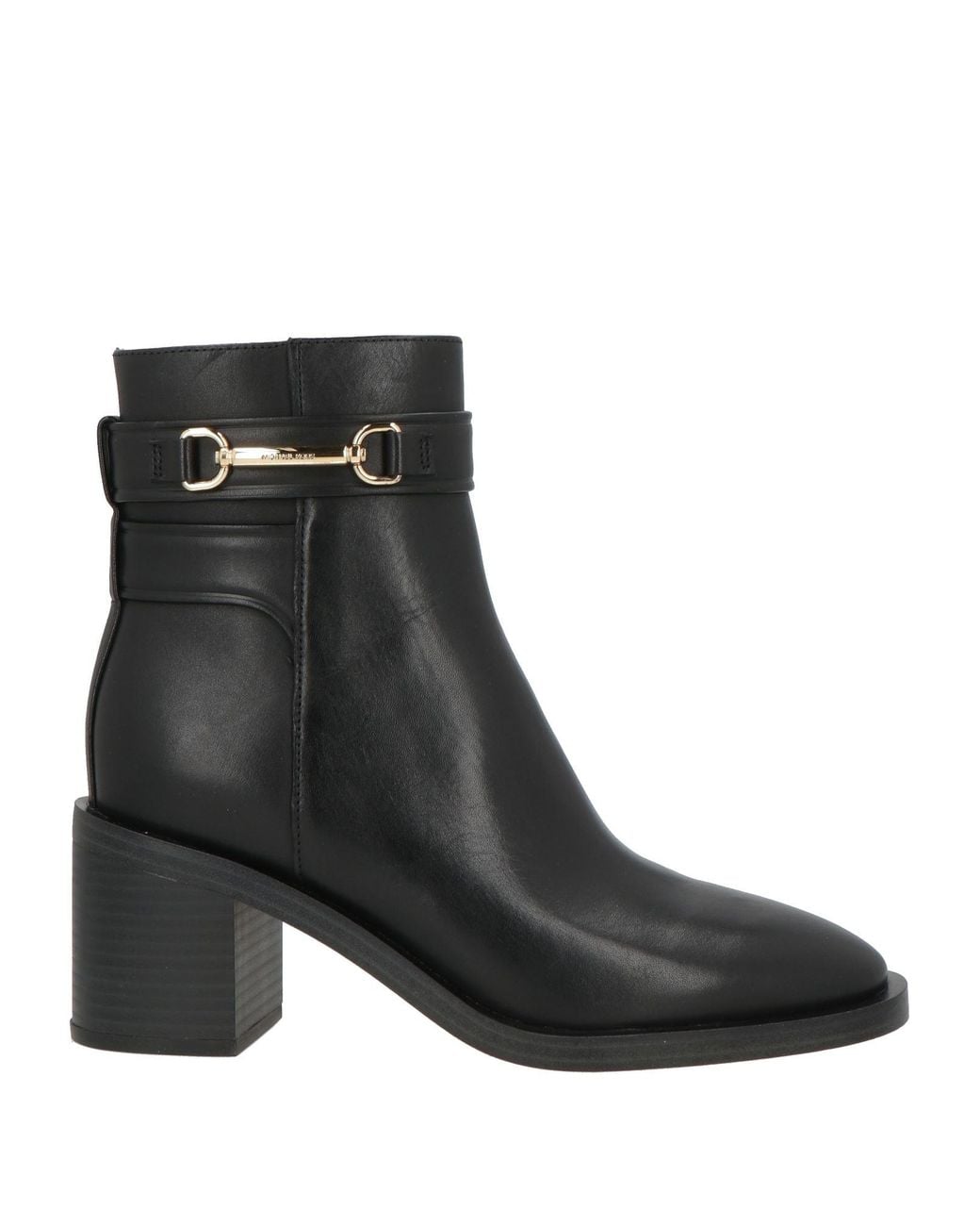 MICHAEL Michael Kors Black Ankle Boots Leather