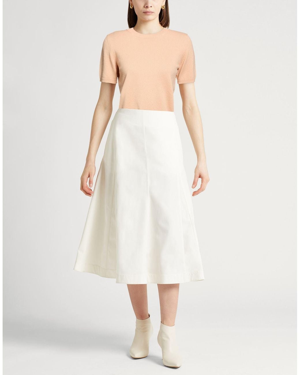Anna Molinari White Sweaters