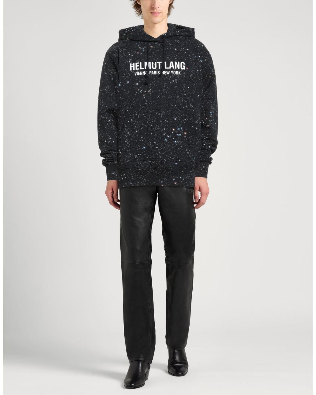 Helmut Lang Black Sweatshirt Cotton for men