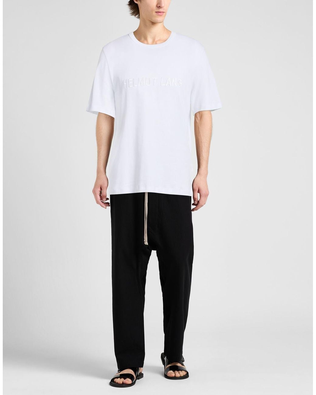 Helmut Lang White T-Shirt for men
